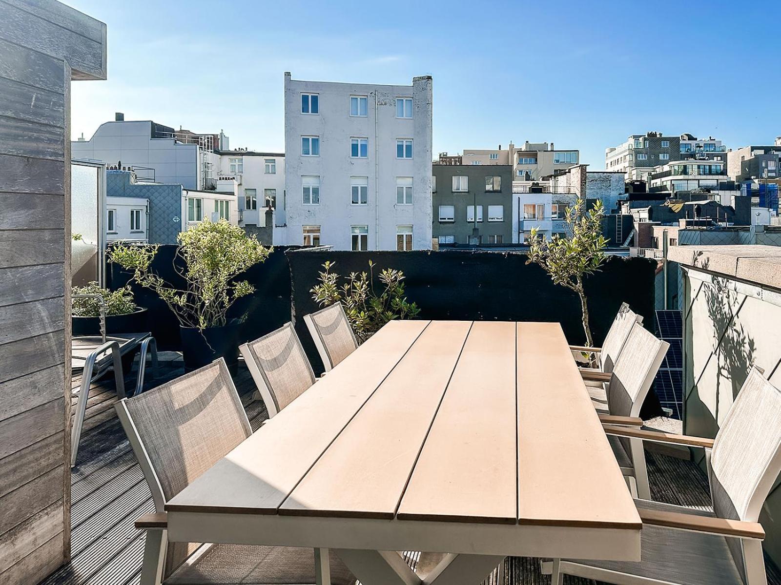 Modern Appartement Centrum Oostende Met Enorm Dakterras Ngoại thất bức ảnh