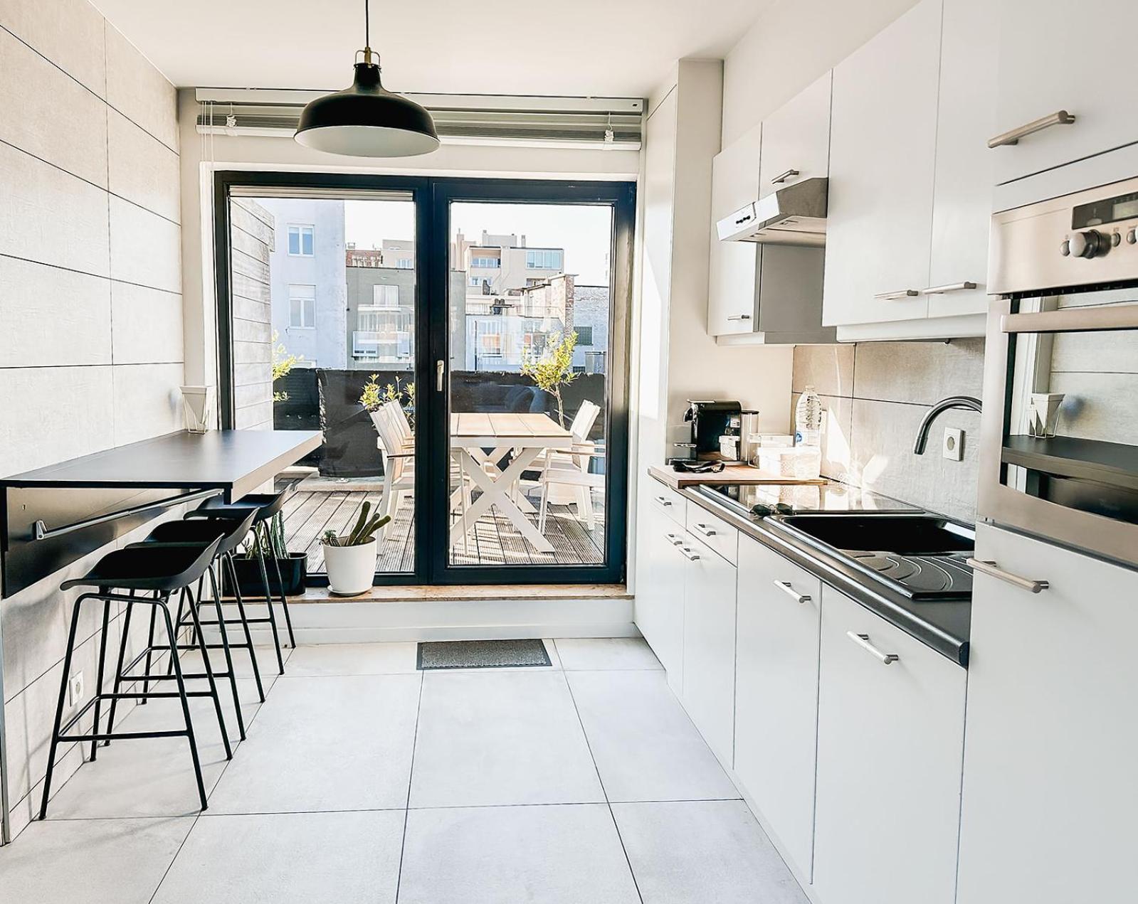 Modern Appartement Centrum Oostende Met Enorm Dakterras Ngoại thất bức ảnh